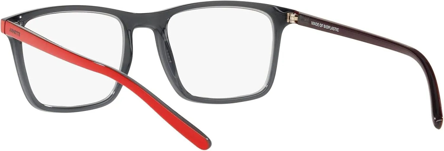 ARNETTE Men's An7209 Frogface Rectangular Prescription Eyewear Frames