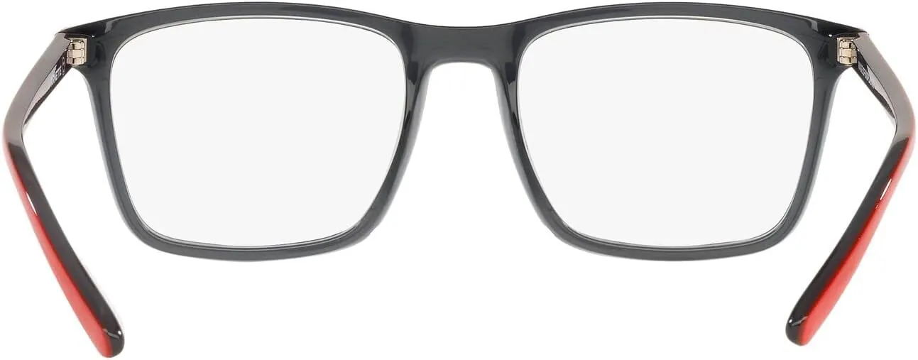 ARNETTE Men's An7209 Frogface Rectangular Prescription Eyewear Frames