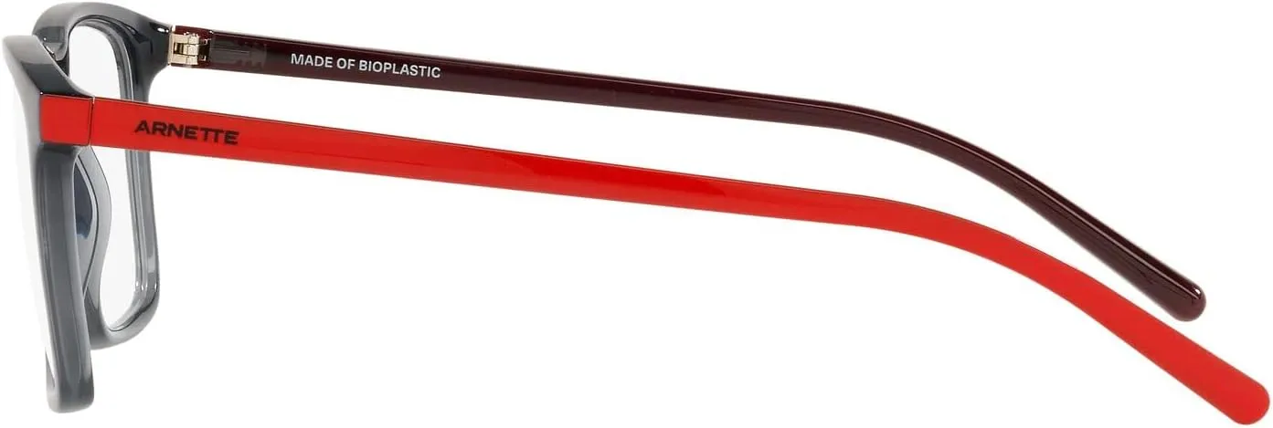 ARNETTE Men's An7209 Frogface Rectangular Prescription Eyewear Frames