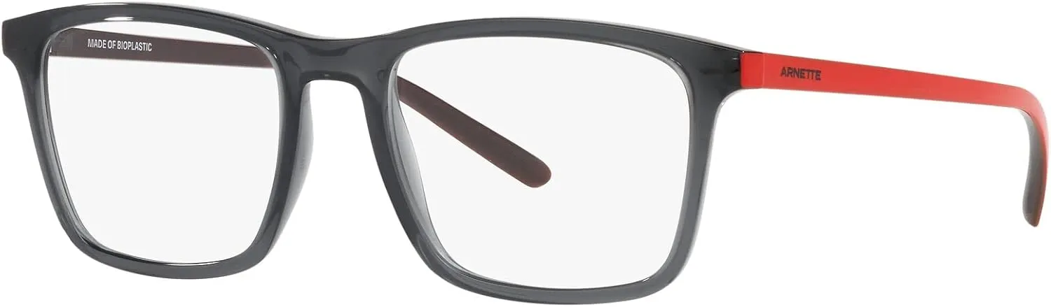 ARNETTE Men's An7209 Frogface Rectangular Prescription Eyewear Frames