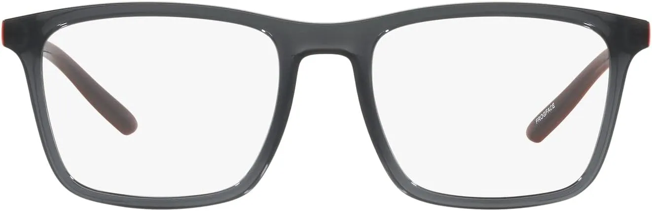 ARNETTE Men's An7209 Frogface Rectangular Prescription Eyewear Frames