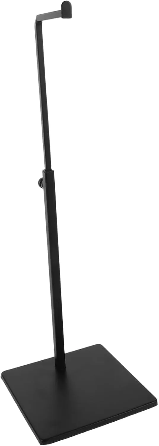 Artibetter Black Adjustable Doll Stand Holder for Figures Display Versatile Support Base for Collectible Dolls Photography Props and Home Exhibition Decor