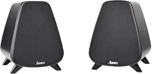 AS31 Active Bookshelf Speakers -2.0 Powered Stereo Compact laptops Desktop Speakers with 3’bass, Bluetooth 5.3, RCA/Optical/subwooder Output, 80W RMSWood for Music, Gaming, Podcasts,dj (Black)