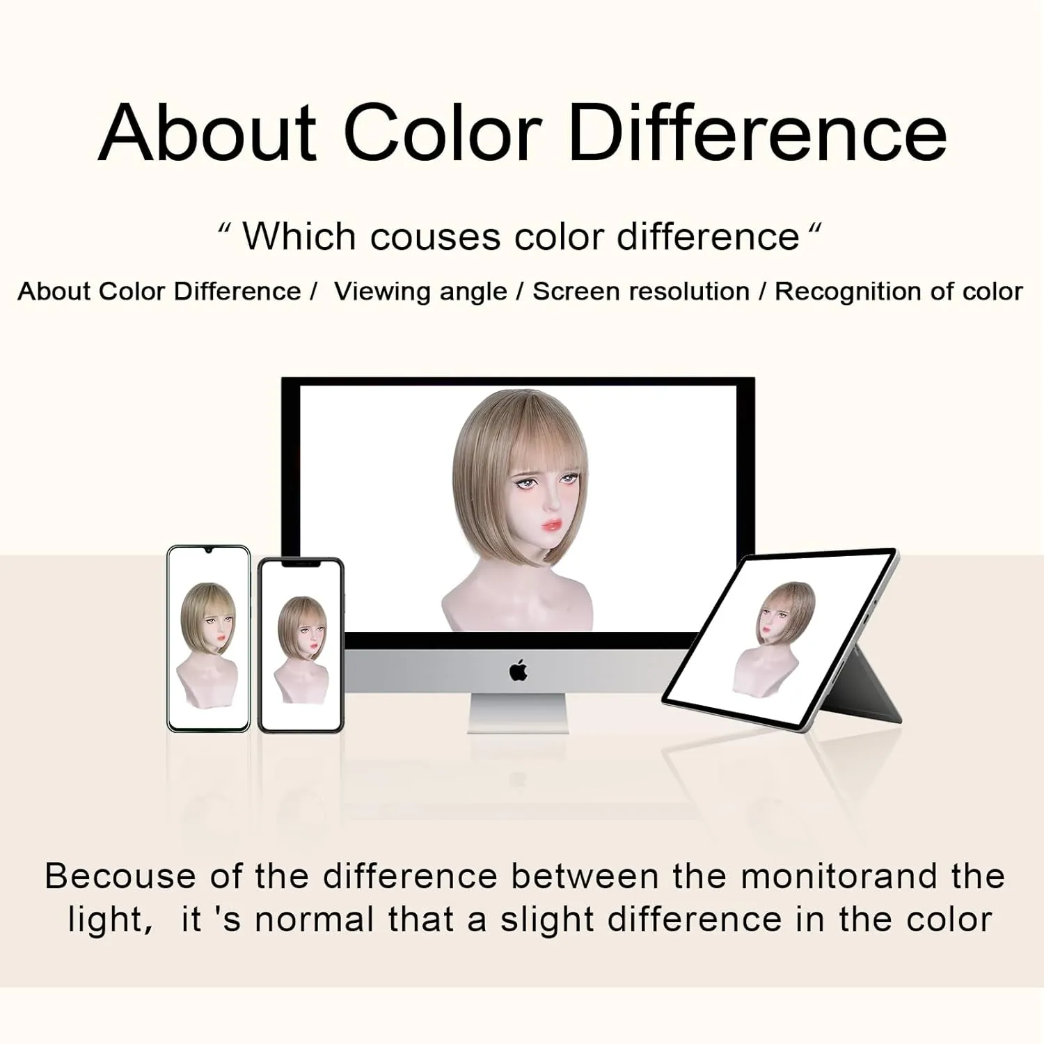 Ash Blonde Bob Wigs - 12'' Short 613 Bob Wigs for Women Bob Wig With Bangs Super Soft and Easy to Wear Straight Bob Wig, Colorful Synthetic Wig for Daily, Cosplay, Halloween
