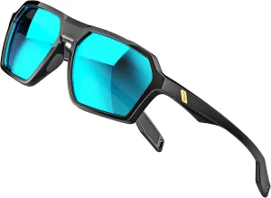 ATTCL Men's Polarized Sunglasses men Casual Sport glasses with UV Protection Hexagonal TR90 frame