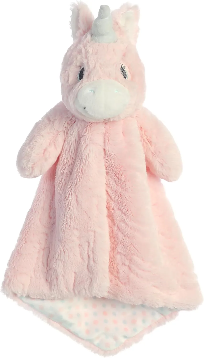 Aurora® Enchanting Magical Unicorn Aria Luvster Baby Stuffed Animal - Soft & Cuddly Toy - Comforting Companion - Pink 14 Inches
