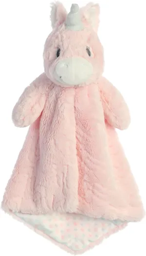 Aurora® Enchanting Magical Unicorn Aria Luvster Baby Stuffed Animal - Soft & Cuddly Toy - Comforting Companion - Pink 14 Inches