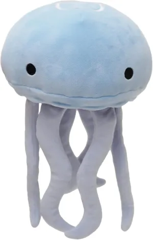 Avocatt Blue Jellyfish Plushie Toy - 10 Inches Stuffed Animal Plush - Plushy and Squishy Jellyfish with Soft Fabric and Stuffing - Cute Toy Gift for Boys and Girls