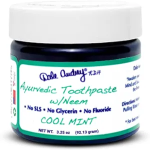 Ayurvedic Mineralizing Toothpaste for Sensitive Teeth| Organic Refreshing Mint Flavor Teeth Whitening and Fresh Breath | Natural Toothpaste for Gums and Bad Breath(3.25 Oz)