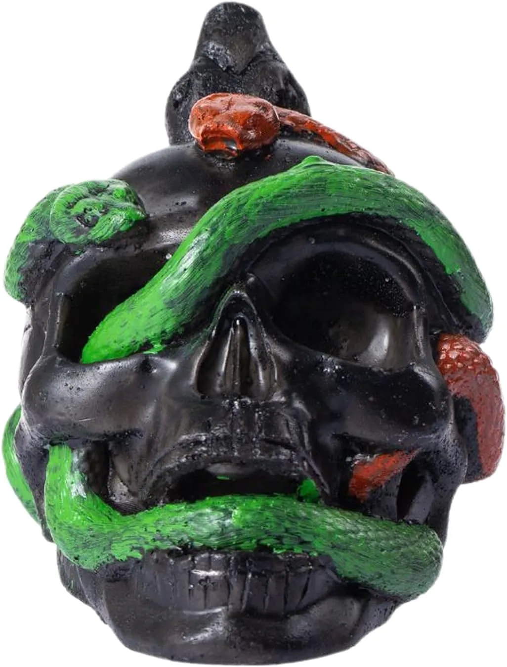 Aztec Death Whistlep Snake, Screaming Whistle, Skull Scary Noise Maker, Compact & Lightweight, Loud & Startling, 7.3x9.7x7.7cm, for Jump Scares, Surprise Reactions