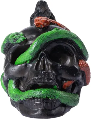 Aztec Death Whistlep Snake, Screaming Whistle, Skull Scary Noise Maker, Compact & Lightweight, Loud & Startling, 7.3x9.7x7.7cm, for Jump Scares, Surprise Reactions