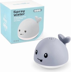 Baby Whale Bath Toy - Bath Toy for Kids - Light up Water Pool Bathtub Toys for Babies Kids