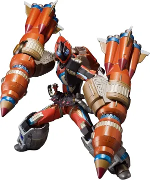 Bandai Spirits S.I.C. Kamen Rider Fourze Rocket States, Approx. 7.5 inches (190 mm), PVC & ABS, Pre-Painted Action Figure