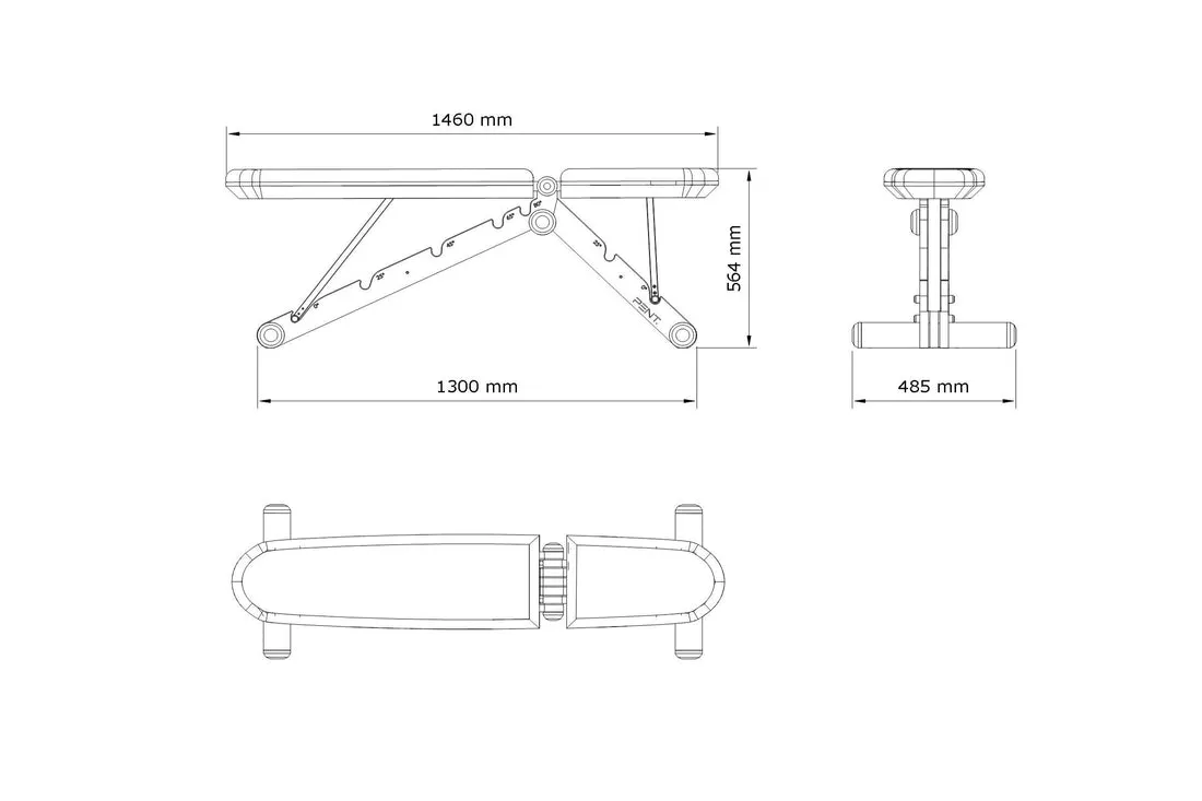 BANKA™ ADVANCE - Gym Weight Bench