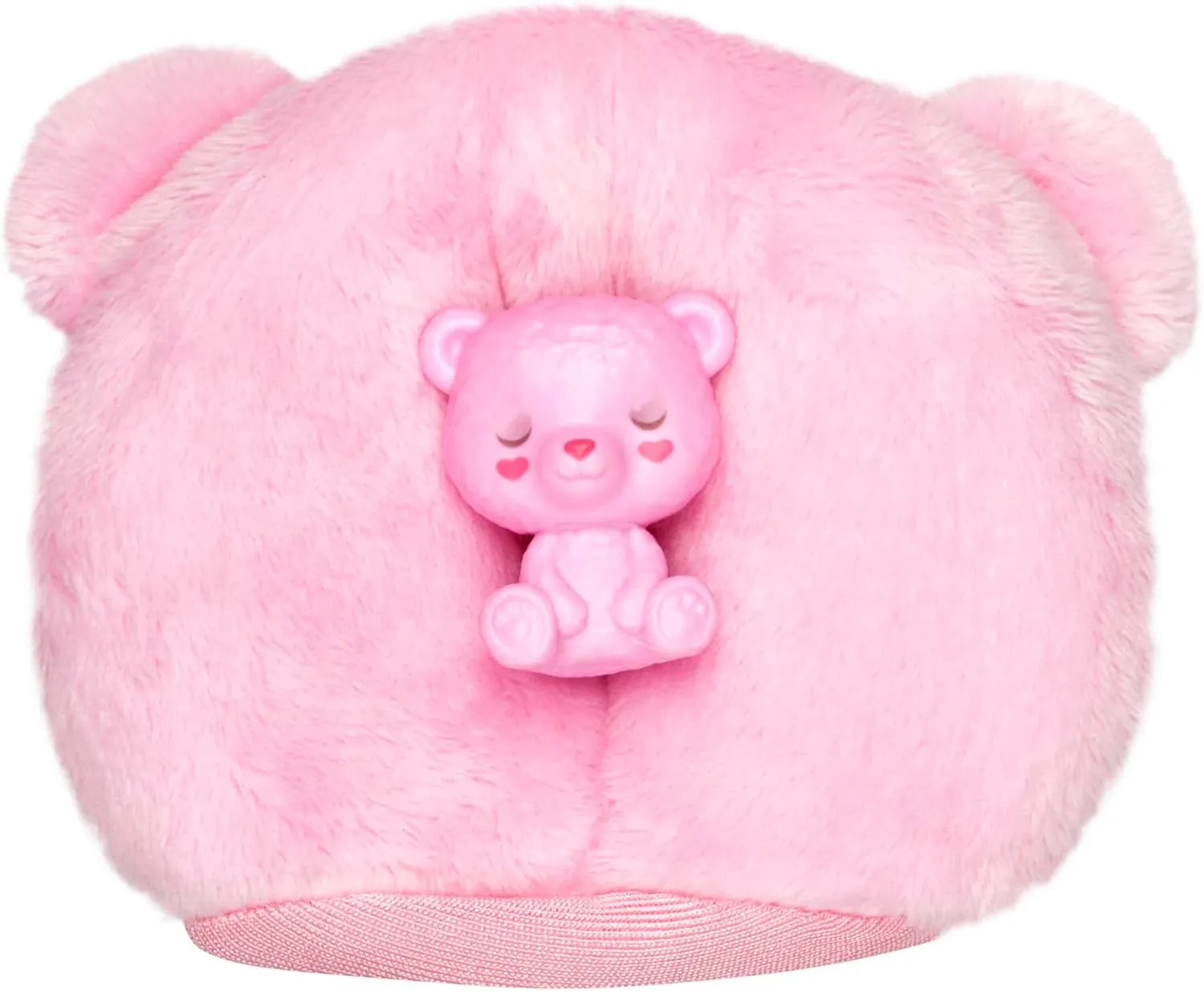 Barbie Cutie Reveal Doll with Pink Hair & Teddy Bear Costume, 10 Suprises Include Accessories & Pet (Styles May Vary)