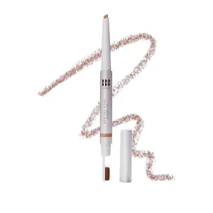 BBB London Ultimate Brow Arch Definer Triangular Eyebrow Pencil with Kabuki Brush | Award Winning, Smudge-Proof, Sweat-Resistant Brow Shaper for Natural, Defined, Full Arches (Chai)