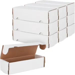 BCW 550 Count Trading Card Storage Box - 4ct | Cardboard Organizer for Baseball, Basketball, Football Cards, MTG, Pokemon | Card Game Storage & Protection | Card Storage Box | Assembly Required