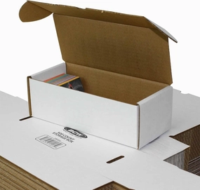BCW 500 Count Card Storage Box 10 Pack - Collectible Trading Card Organizer