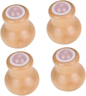 Beaupretty 4pcs Jade Facial Massage Roller Handle Eye Puffiness Relief Tool for Relaxation and Skin Care Portable Face for Hands and Legs Absorption
