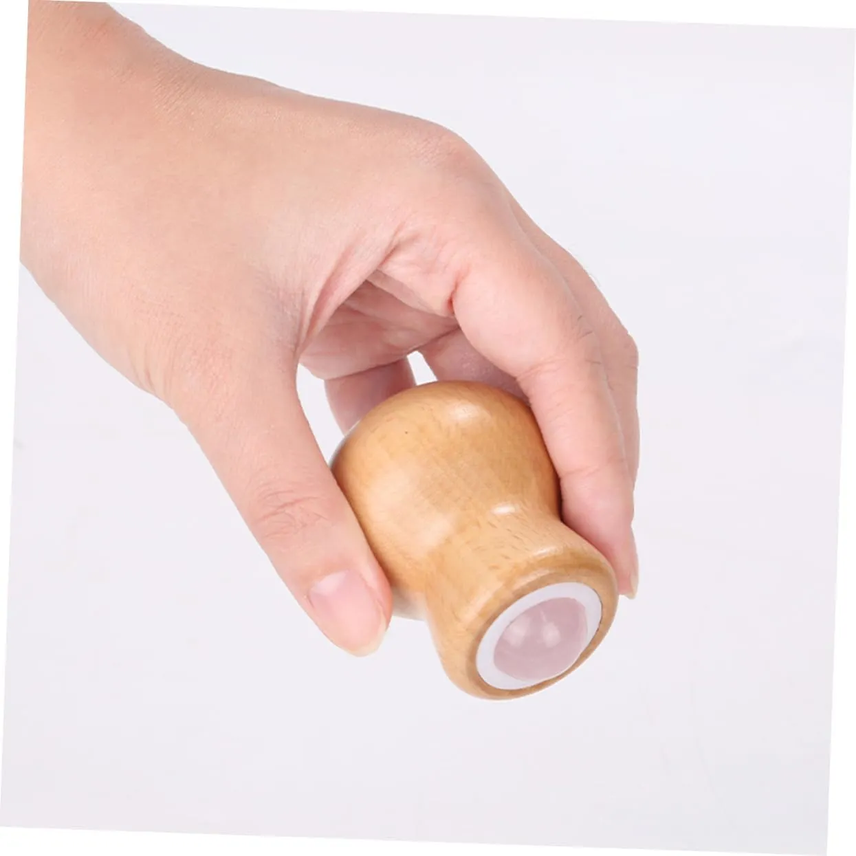 Beaupretty 4pcs Jade Facial Massage Roller Handle Eye Puffiness Relief Tool for Relaxation and Skin Care Portable Face for Hands and Legs Absorption