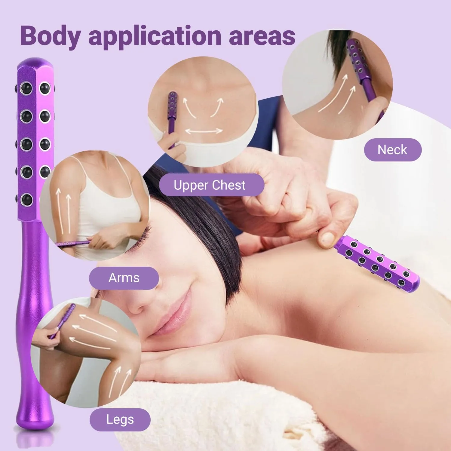 Beauty Sculptor Roller – Uplifting Facial Massager for Skin Firming and Glow, Anti-Aging Face Tool for Daily Skincare Routine, Made of Germanium Alloy with Portable Ergonomic Design(40 Ge Red,1 PCS)