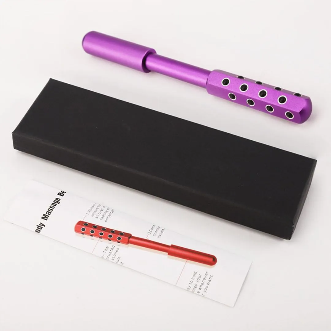 Beauty Sculptor Roller – Uplifting Facial Massager for Skin Firming and Glow, Anti-Aging Face Tool for Daily Skincare Routine, Made of Germanium Alloy with Portable Ergonomic Design(40 Ge Red,1 PCS)