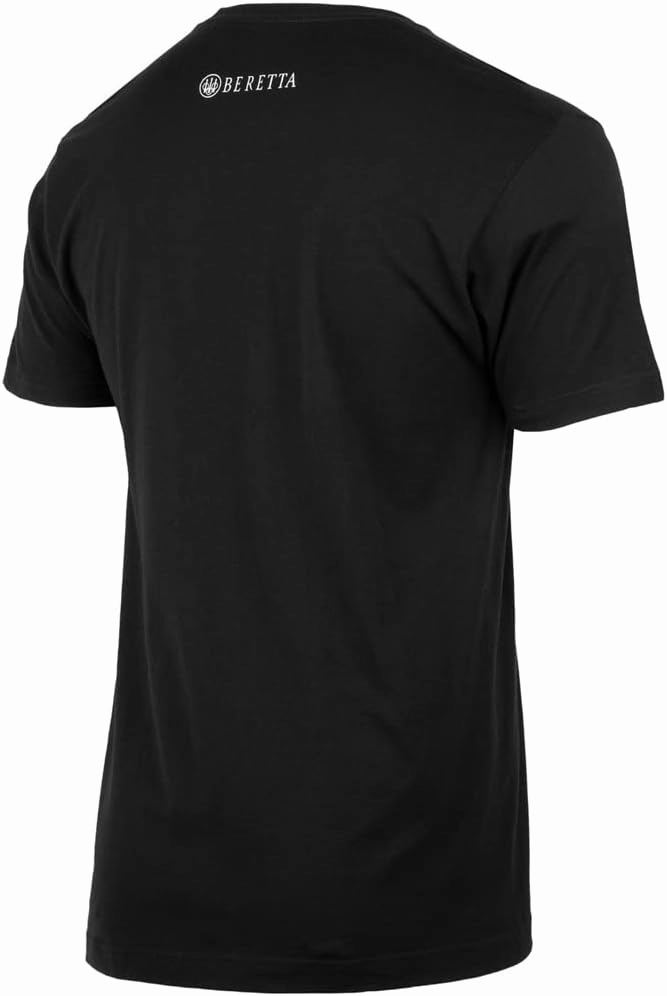 Beretta Men's Active Outdoor Trident Logo Regular Fit Short Sleeve Heritage T-Shirt, TS735T1890