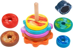 BESPORTBLE 1 Set Rings Educational for Interactive Creative Game Encourages Imagination and Parent Bonding Safe Design