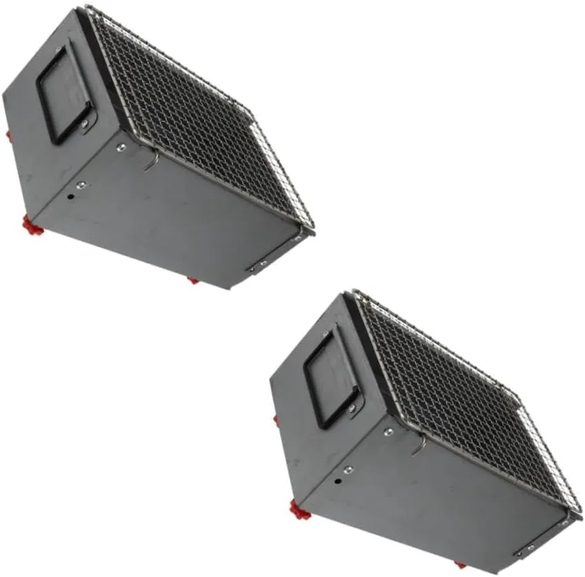BESPORTBLE 2pcs Outdoor Bbq Stove Grill Mesh Camping Stove Electric Barbecue Grill Mats for Outdoor