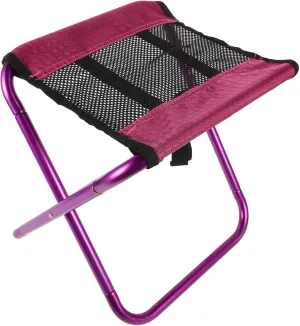 BESPORTBLE Portable Folding Camping Stool for Outdoor Activities Compact Folding Stool Comfortable Seating for Fishing and Picnics