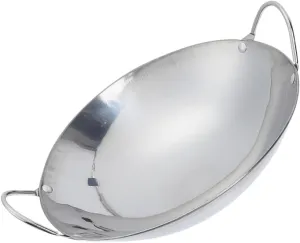 BESPORTBLE Stainless Wok Kitchen Hot Pot Small Pots for Cooking Safe Overflow Design Portable