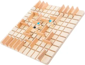 BESTonZON 1set Educational Chess Game Board for Boy Girl Wooden Plaything for Logic Development and Cognitive Skills Engaging Desktop Activity for Fun Learning