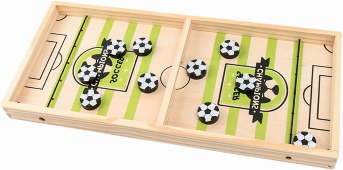 BESTonZON Interactive Football Chess Toys Soccer Games Set for Kids Wooden Toy for Learning and Fun