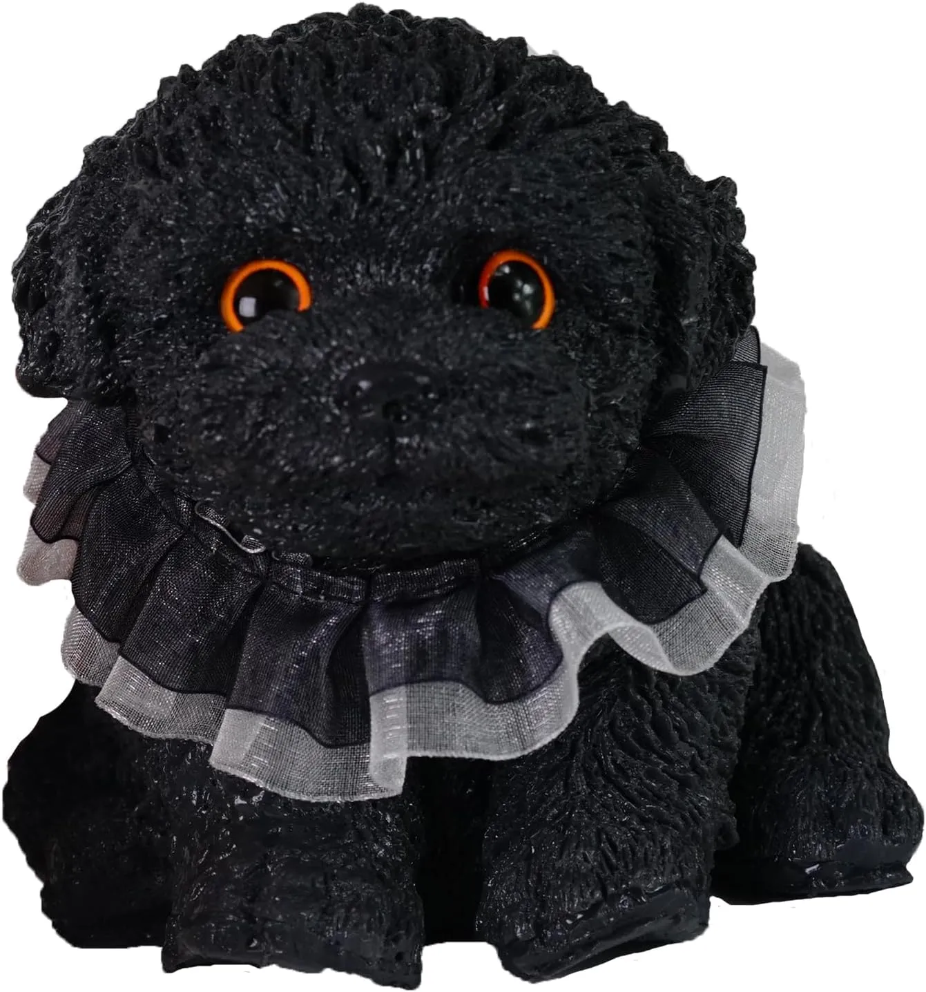 Big Taba Squishy Dog,Handmade Large Dog Taba Toys,Stress Relief Toy for Adult/Kids,Soft Teddy Squishy Stress Toy Gifts for Relaxtion and Fun (Blackdog)