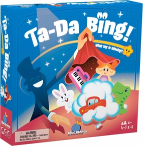 Blue Orange Ta-Da Bing! Wooden Toy Magic Scarf Memory Game | Preschool Learning for Kids | Dexterity and Shape Recognition | Ages 4  | Family Board Game Fun Games