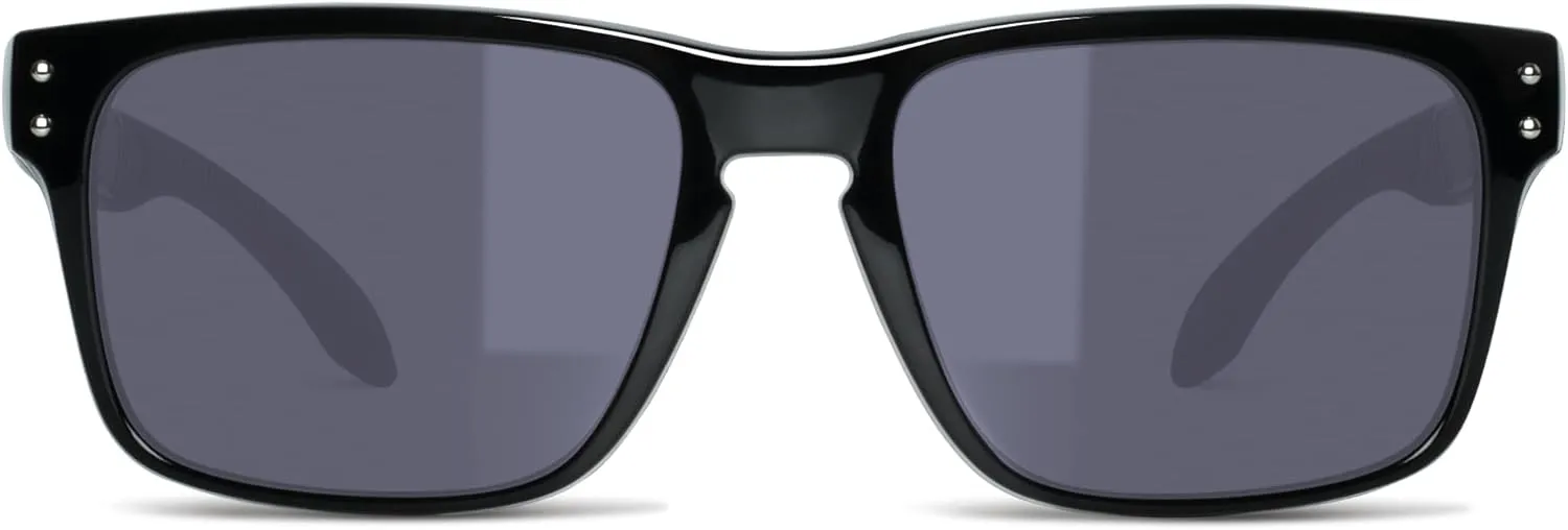 Bnus italy made classic sunglasses corning real glass lens w. polarized option