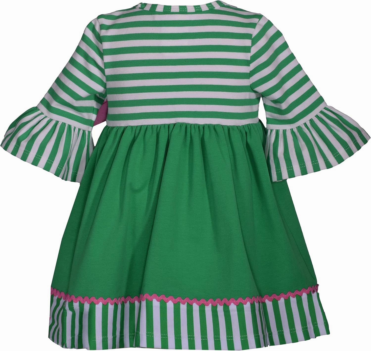 Bonnie Jean Girl's St Patrick's Day Dress - Green Shamrock Dress for Baby, Toddler and Little Girls