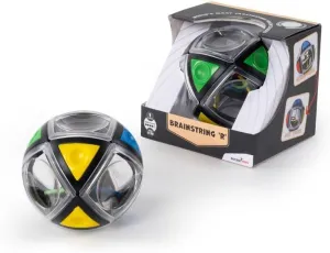 Brainstring R from Recent Toys - The Original String Brainteaser Puzzle Game with a Twist - a 360 Degree Rotating Ball - Travel-Friendly Fun for Ages 9 - Adult