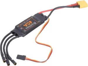 Brushless ESC, Brushless ESC XT60 Electronic Speed Controller Compatible for Remote Control Drone Helicopter Modeling Accessories Rc Esc Brushless Rc Boat Esc (40 Amp)