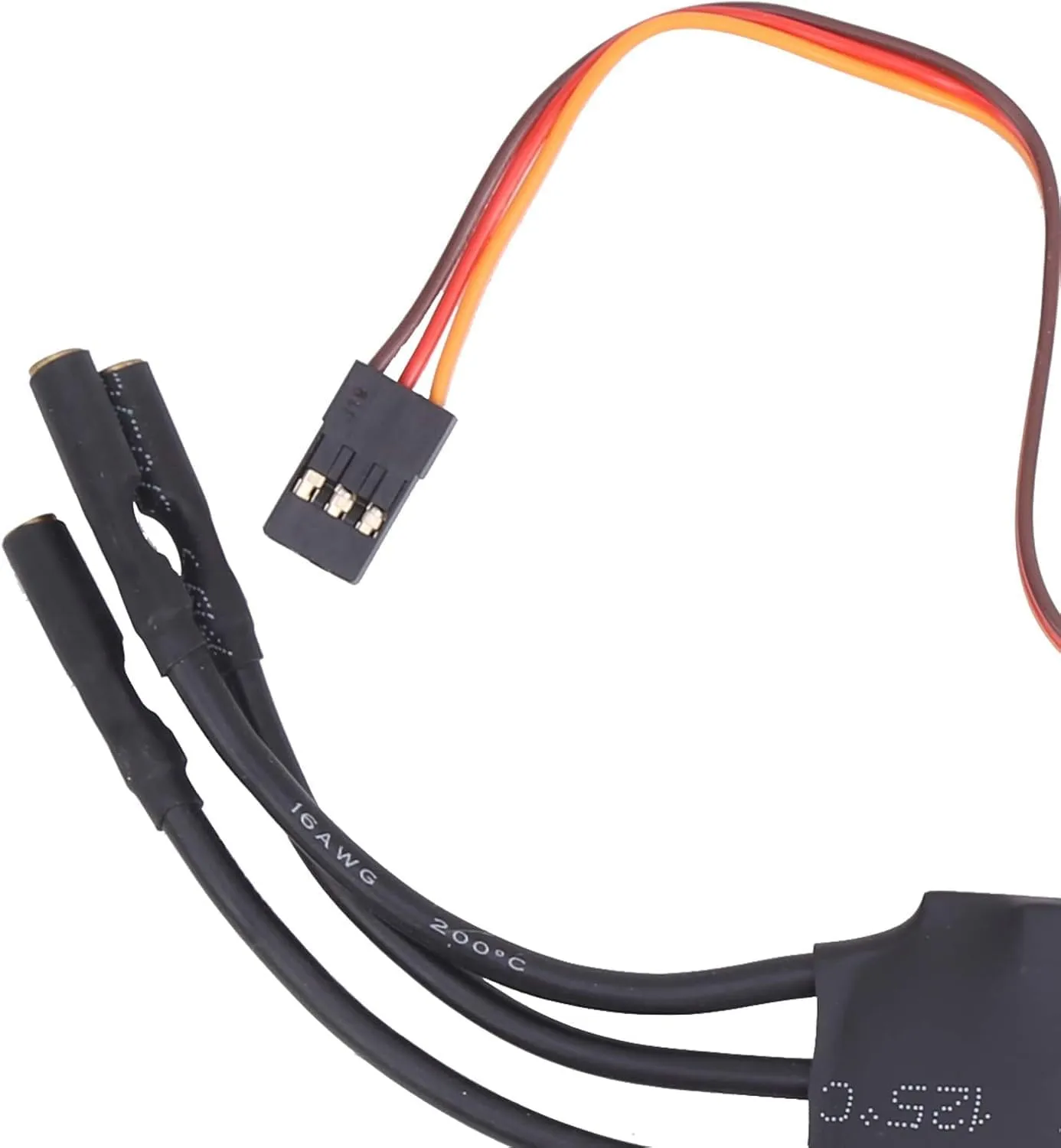 Brushless ESC, Brushless ESC XT60 Electronic Speed Controller Compatible for Remote Control Drone Helicopter Modeling Accessories Rc Esc Brushless Rc Boat Esc (40 Amp)