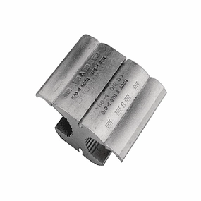 Burndy YHO-1 LOKTAP, Handtool or Hydraulic 7 Connector, 0.162" - 0.332" Wire Diameter Range, 6 - #1 Sol. Run Conductor, 6 - #1 Sol. Tap Conductor, 0.67" Width, 1.25" Length, 1.11" Height (Pack of 25)