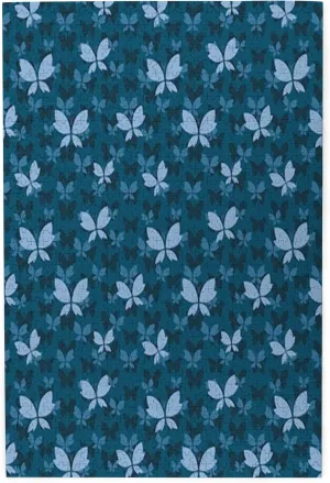Butterflies,Portable Wooden Jigsaw Puzzle for Adults,Butterfly Spring Nature,Birthday Gift for Family and Friends,Blue Plastic Box Storage 1000PCS