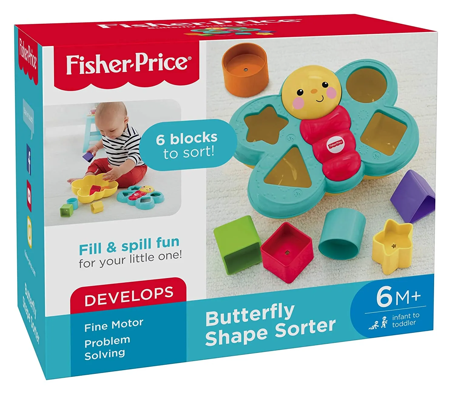 Butterfly Shape Sorter | Fisher-Price