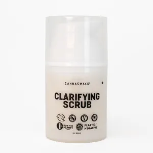 CannaSmack Clarifying Scrub - Gently and Exfoliates Dead Skin Cells - Salicylic Acid & Honeysuckle Flower Extract Help Reduce Acne & Blackheads