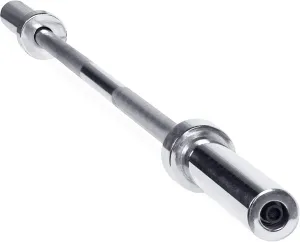 CAP Barbell 5-Foot Solid Olympic Bar, Chrome (2-Inch) (OBIS-60)
