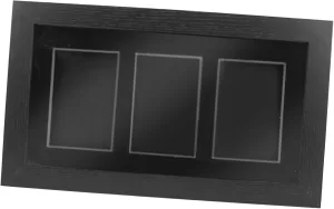 Card Display Stand Wall-Mounted Trading Card Frame Case Fibreboard for Sports Memorabilia Flexible Display Options for Wall Desk Use Stylish Presentation for Collectibles