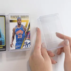 Card Mount Trading Cards Stand and Wall Mount, Invisible Display for Collectible Cards, 4 Pack