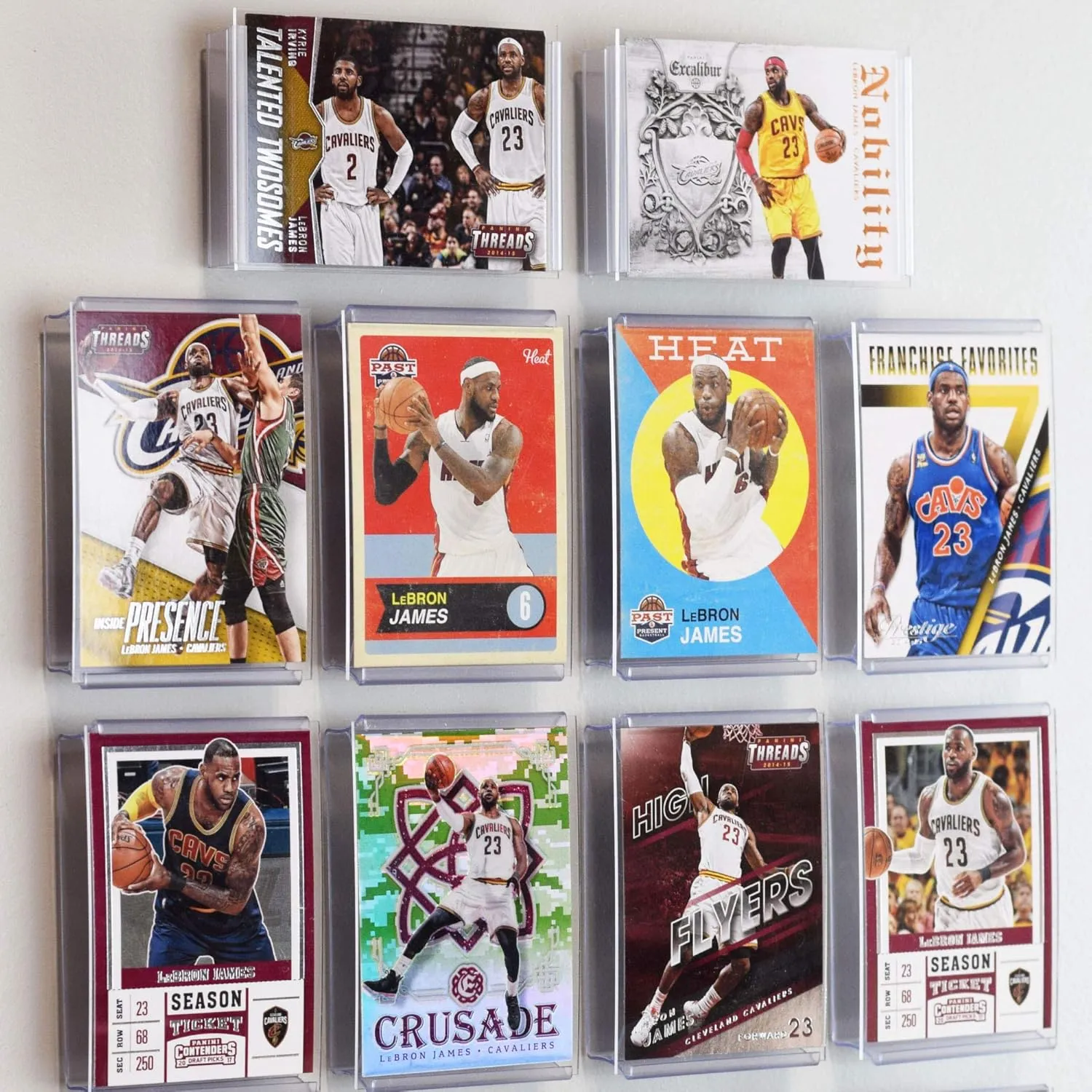 Card Mount Trading Cards Stand and Wall Mount, Invisible Display for Collectible Cards, 4 Pack
