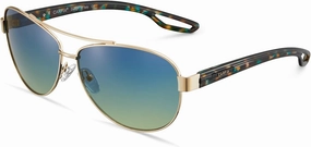 CARFIA Polarized Sunglasses for Women UV Protection Ultra-Lightweight Comfort Metal Frame Driving Glasses CA3210
