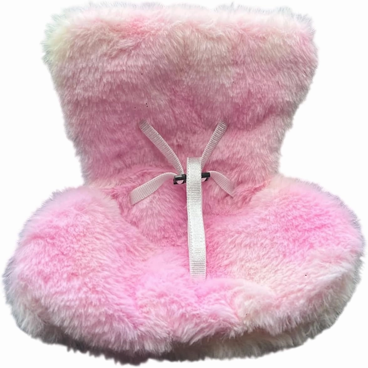 Cars Seats for Dolls with Soft Furry Cushion, Air Vent Clip and Desktop Stand, and Functional Car Ornament for Doll Fans and Doll Collectors